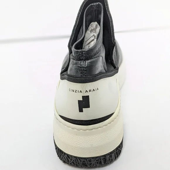 Cinzia Araia leather sneaker wedges - Picture 5 of 16